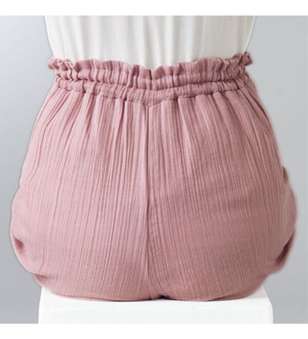 BELLUNA（ベルーナ）の「はき心地抜群！楊柳ダブルガーゼパンツ（その他パンツ）」｜詳細画像