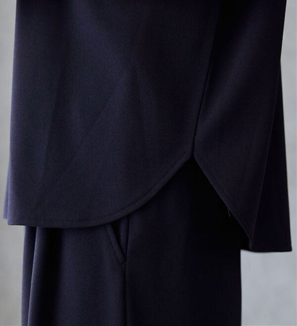 alotta（アロッタ）の「ジップ使いセットアップ（ブラウススーツ）」｜詳細画像