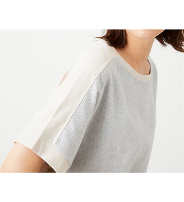 BELLUNA（ベルーナ）の「ステッチデザイン切替プルオーバー（カットソー）」｜詳細画像