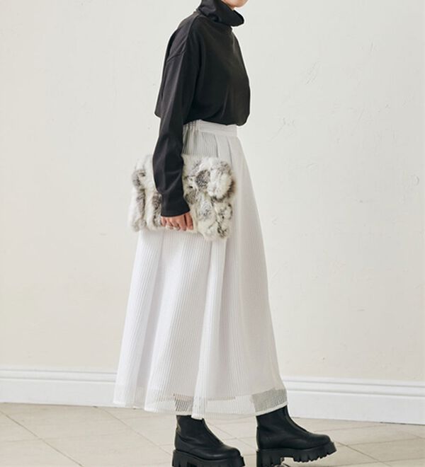 RANAN（ラナン）の「＜ＢＣ＞綿１００％&times;吸湿発熱！あったかタートルネック（カットソー）」｜詳細画像