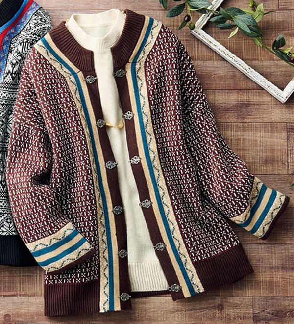 ルフラン（ルフラン）の「チロルジャケット＜ミレリア＞（その他ジャケット）」｜ブラウン系