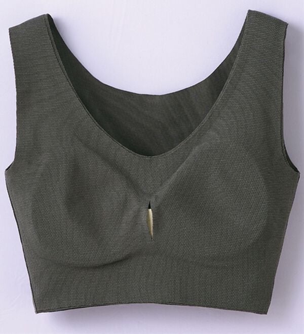 LAVIENNE（ラヴィエンヌ）の「【ノーブラ感覚】締め付けから解放する綿混のスーピタリラックスブラ・ショーツ（別売）（ブラジャー）」｜詳細画像