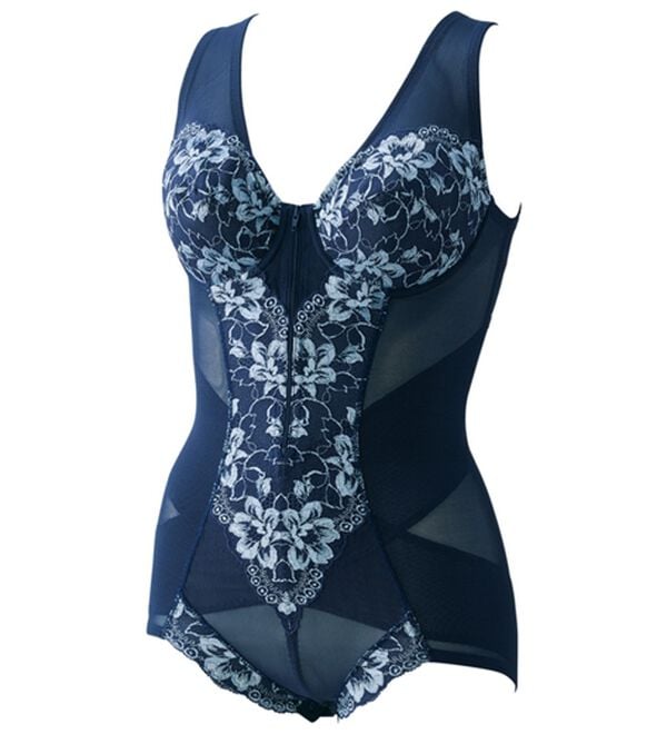 「【２色組】姿勢整うスッキリボディスーツ（ボディスーツ・シェイパー）」｜詳細画像