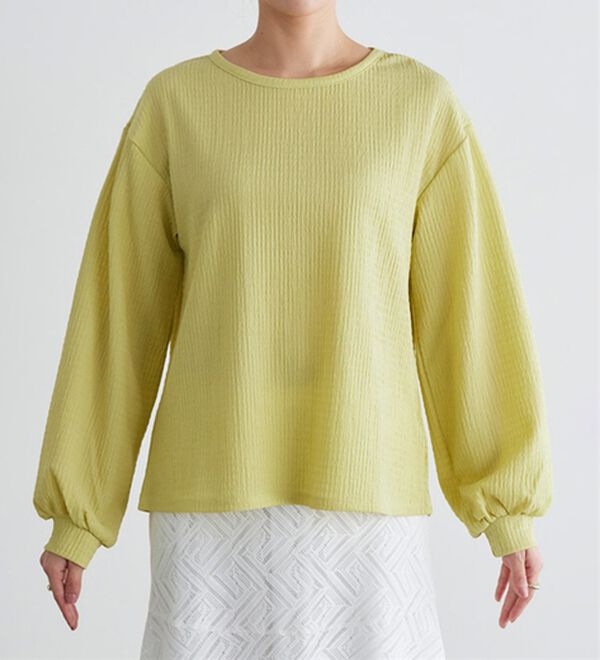 Pierrot（ピエロ）の「デザインが選べるジャカードカットソー（カットソー）」｜詳細画像