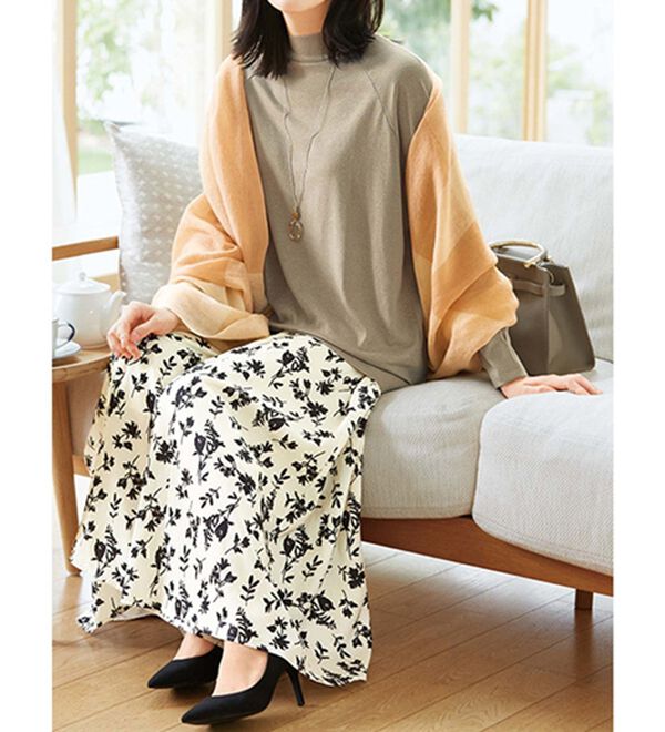 LAVIENNE（ラヴィエンヌ）の「すっきり上品見えスカーチョ（ワイドパンツ・ガウチョ）」｜詳細画像