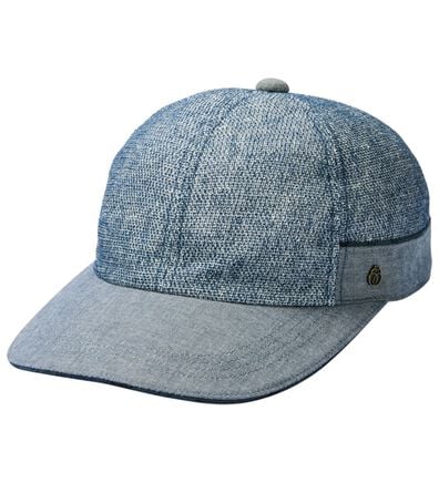 「＜ドン　ベルモード＞風が通る涼やか麻混キャップ（メンズ帽子）」