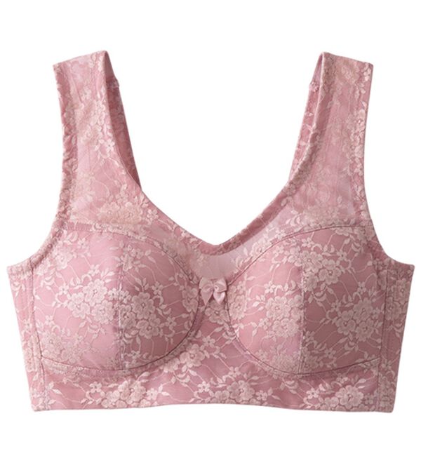 LAVIENNE（ラヴィエンヌ）の「【４色組】グラマーさんの肩らくコンフォートブラ（ノンワイヤーブラ）」｜詳細画像