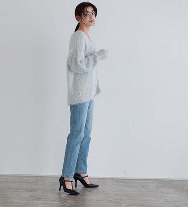 Pierrot（ピエロ）の「シャギーニットカーディガン（ニットカーディガン）」｜詳細画像