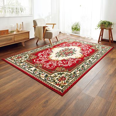 「２柄３色から選べる！お買得ウィルトン織カーペット（カーペット）」