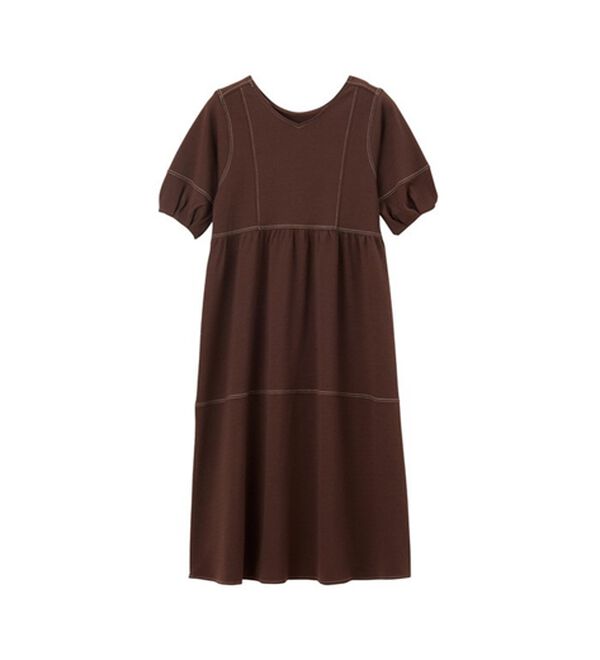 GeeRA（ジーラ）の「前後２ＷＡＹランタンスリーブワンピース（その他ワンピース）」｜詳細画像