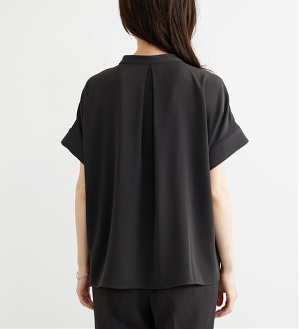 BELLUNA（ベルーナ）の「〈オフィス対応〉スキッパーブラウス（ブラウス）」｜詳細画像