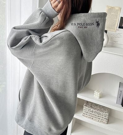 GeeRA（ジーラ）の「【U.S. POLO ASSN.】フード刺繍裏起毛パーカー（パーカー）」
