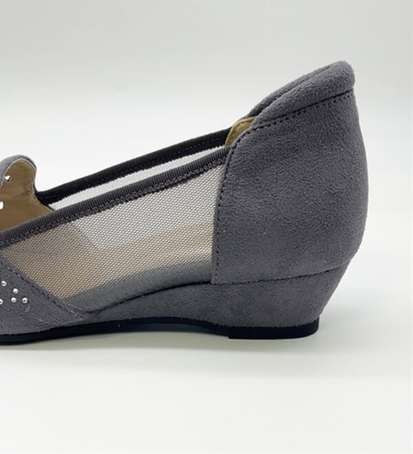 BELLUNA（ベルーナ）の「４Ｅチュールレースウェッジパンプス（パンプス）」｜詳細画像