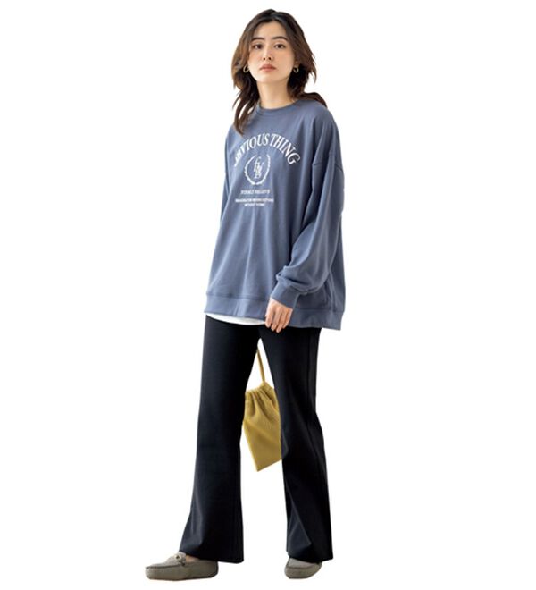 ルフラン（ルフラン）の「【３本組】チュニックに合わせる＊ほっそりパンツ（フルレングスパンツ）」｜詳細画像