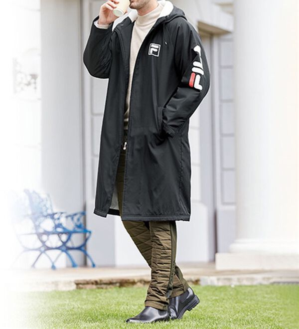 「＜フィラ＞ハイブリッドダウンベンチコート（メンズコート）」｜詳細画像