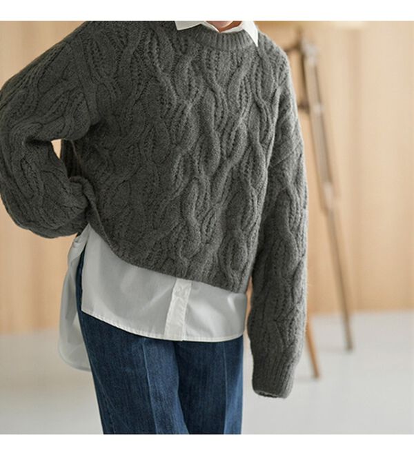 RANAN（ラナン）の「袖デザインシャツ（シャツ）」｜詳細画像