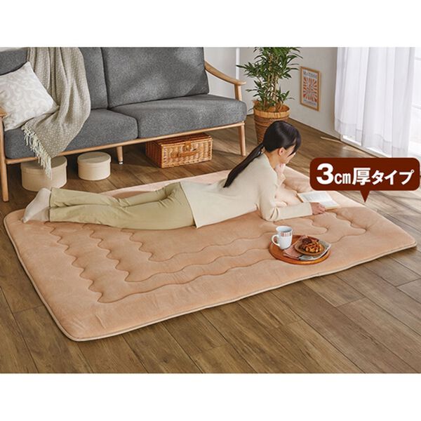 「ふわふわキルトラグ（カーペット）」｜詳細画像