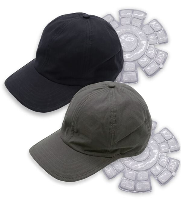 「熱暑に！ヒンヤリクーラー内蔵キャップ紳士（帽子）」｜詳細画像