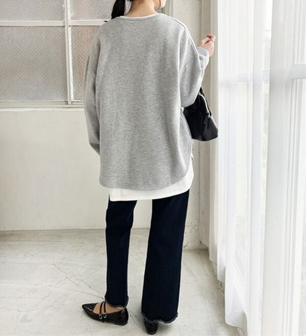 GeeRA（ジーラ）の「【Ｕ．Ｓ．ＰＯＬＯ　ＡＳＳＮ】深Ｖネックプルオーバー（トレーナー・スウェット）」｜詳細画像