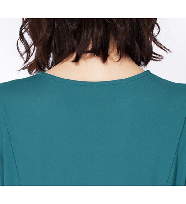 BELLUNA（ベルーナ）の「サイドギャザー使い細見えチュニック（チュニック）」｜詳細画像