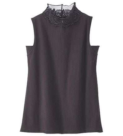 BELLUNA（ベルーナ）の「綿１００％脇汗対策エレガントハイネックインナー（タンクトップ・キャミソール）」