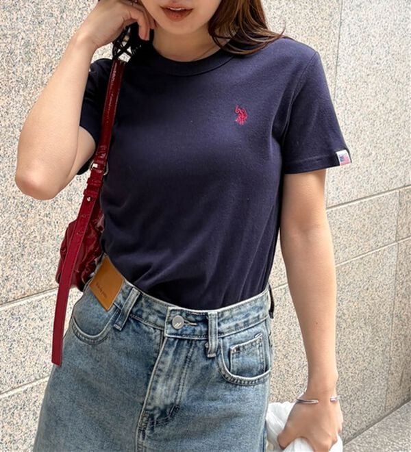 RANAN（ラナン）の「＜U.S.POLO ASSN.＞スムースTシャツ（カットソー）」｜詳細画像