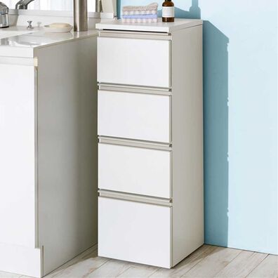 iellio（イエリオ）の「薄型ランドリーチェスト（ランドリーラック・収納）」