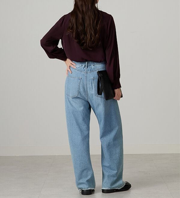 BELLUNA（ベルーナ）の「リブニット使いチュニック（チュニック）」｜詳細画像