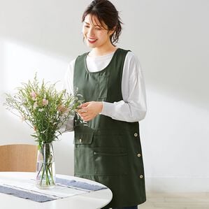 「【３色組】多ポケットが嬉しいワークエプロン（エプロン）」｜詳細画像