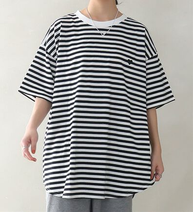 A HAPPY MARILYN（アハッピーマリリン）の「【Ｌ～９Ｌ／選べるタイプ】綿１００％ロングＴシャツ（Tシャツ）」