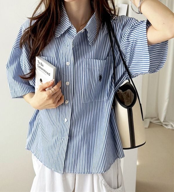 GeeRA（ジーラ）の「【ＵＳ．ＰＯＬＯ．ＡＳＳＮ】オーバーサイズ半袖シャツ（シャツ）」｜詳細画像