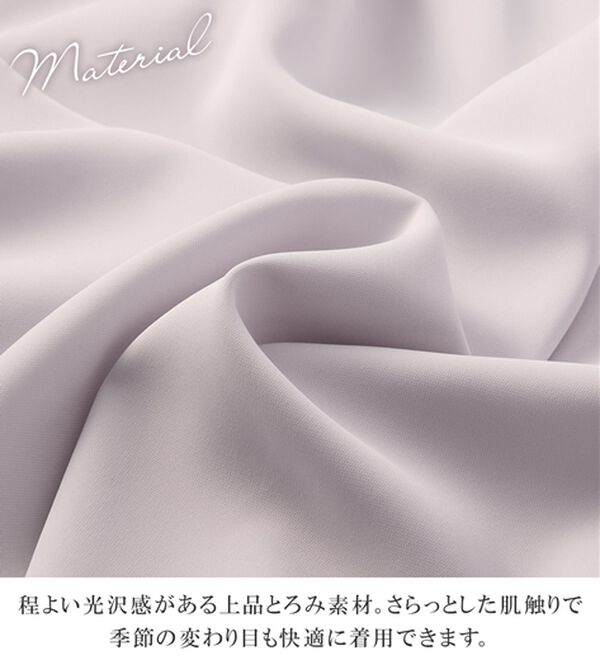 alotta（アロッタ）の「ボリューム袖上品とろみブラウス（ブラウス）」｜詳細画像