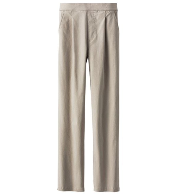 BELLUNA（ベルーナ）の「チノ見えストレッチ素材テーパードパンツ（テーパードパンツ）」｜詳細画像