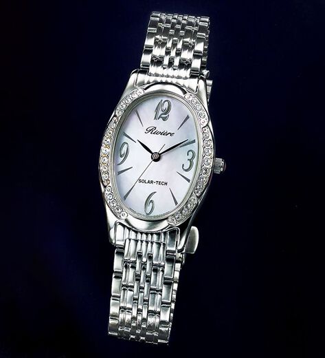 シチズン リビエール レディースソーラー腕時計 シルバー KH9-116-10 （ギフト対応不可） シチズン ソーラー 腕時計 CITIZEN 時計 リビエール RIVIERE 女性