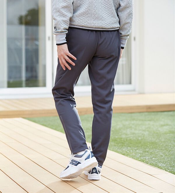 「【３本組】＜ケー・スイス＞便利仕様！吸汗速乾ジャージパンツ（メンズフルレングスパンツ）」｜詳細画像