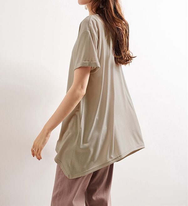 ひんやり！レディゆるシルエットTシャツ - ベルーナ【公式】