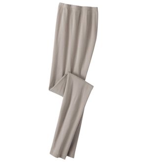 LAVIENNE（ラヴィエンヌ）の「綿１００％のび～る１０分丈ボトム（肌着・インナーウェア）」｜グレージュ