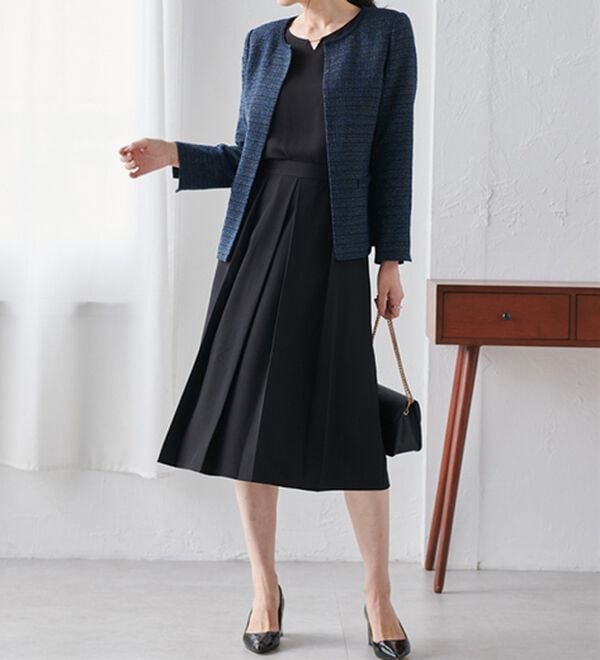 RANAN（ラナン）の「【４点セット】入学式卒業式に！選べるボトムスーツセット（パンツスーツ）」｜詳細画像