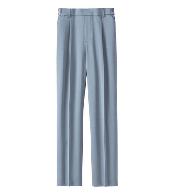 BELLUNA（ベルーナ）の「【選べる2丈】メランジストレッチ素材テーパードパンツ（テーパードパンツ）」｜詳細画像