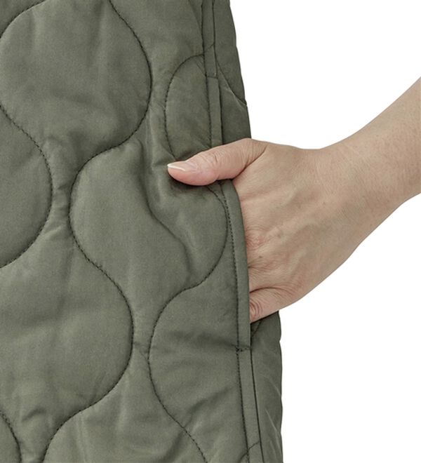 RANAN（ラナン）の「３ｗａｙキルティングロングコート（ロングコート）」｜詳細画像