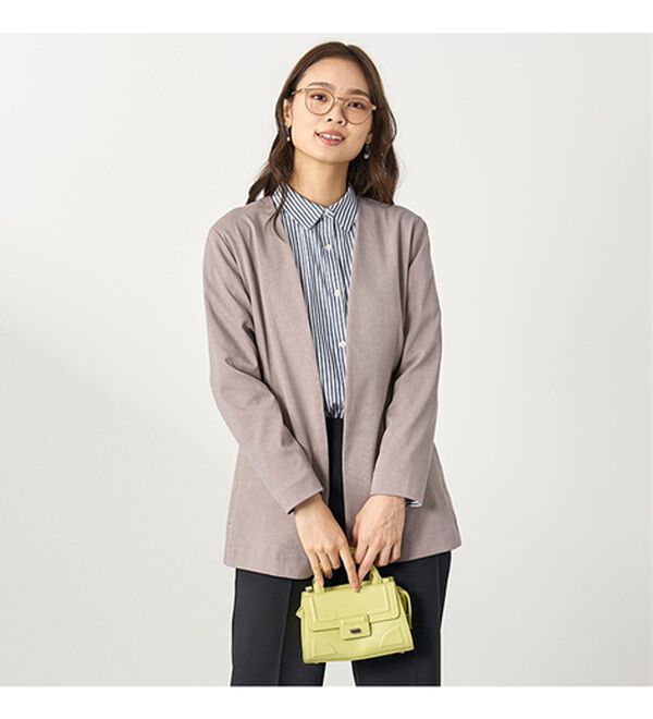 BELLUNA（ベルーナ）の「【４点セット】＜５つのラクが嬉しい！＞洗える！ストレッチ素材４点セットスーツ（その他スーツ）」｜詳細画像