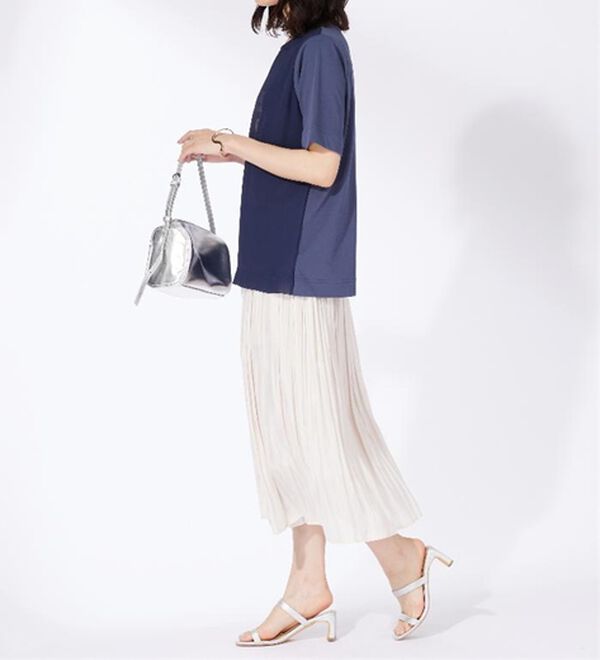 BELLUNA（ベルーナ）の「〈日比谷花壇〉シフォン重ねプルオーバー（カットソー）」｜詳細画像