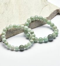 「糸魚川産ひすいブレスレット（メンズブレスレット）」