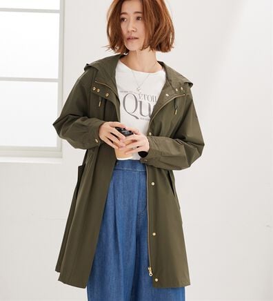 BELLUNA（ベルーナ）の「【新色追加】防風＆はっ水加工マウンテンパーカー（ハーフコート）」