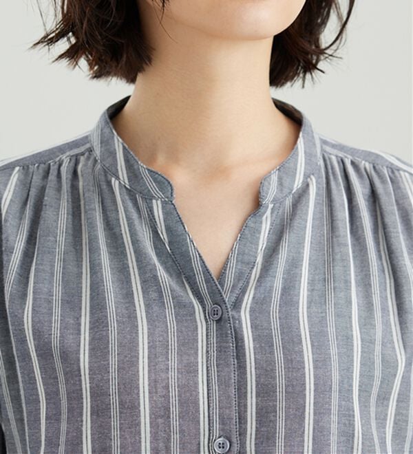 BELLUNA（ベルーナ）の「綿100％ダブルガーゼ素材ワンピース（その他ワンピース）」｜詳細画像