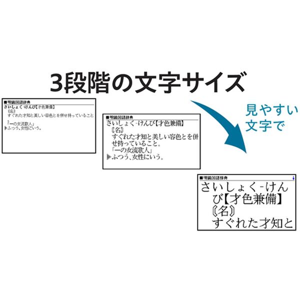 「カシオ　電子辞書エクスワード（その他日用品）」｜詳細画像