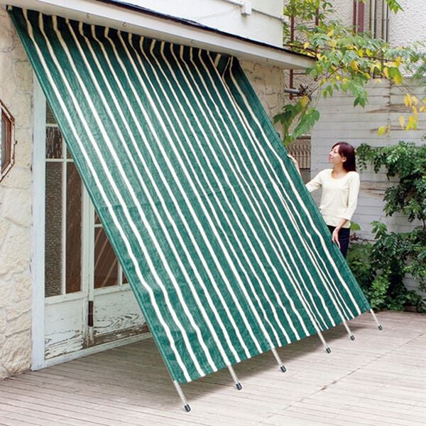 「ぱぱっと広げて簡単たてす（エクステリア・屋外器具）」｜詳細画像