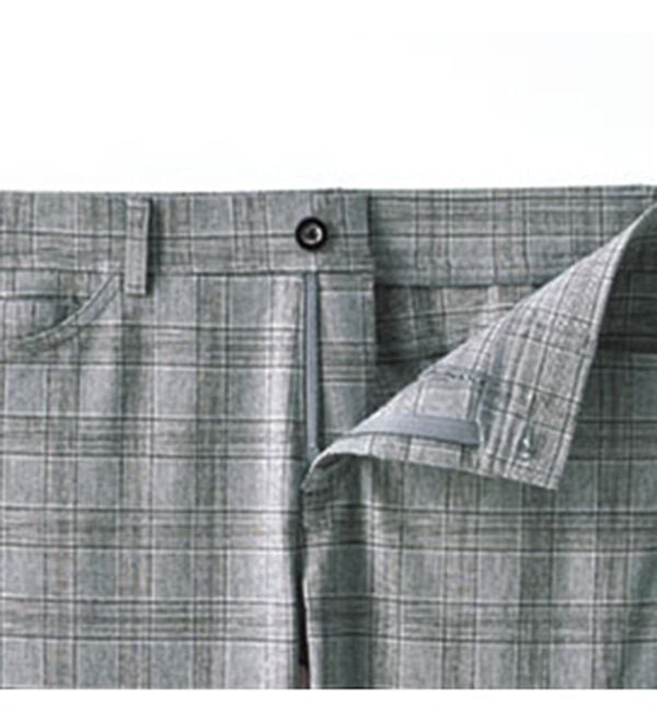 BELLUNA（ベルーナ）の「ウルトラ美脚！ストレッチ切替アンクルパンツ（クロップドパンツ）」｜詳細画像