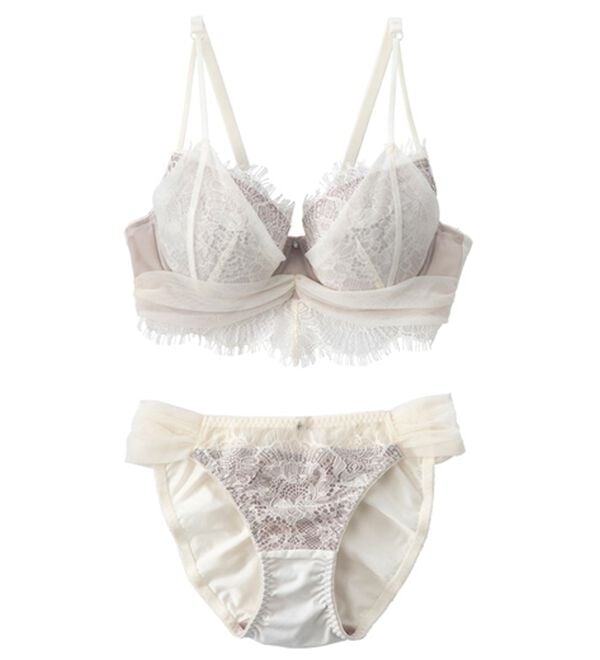 YU'NOW（ユナウ）の「ｔｏ　ｍｅｅブラ＆ショーツ（ブラジャー＆ショーツセット）」｜詳細画像