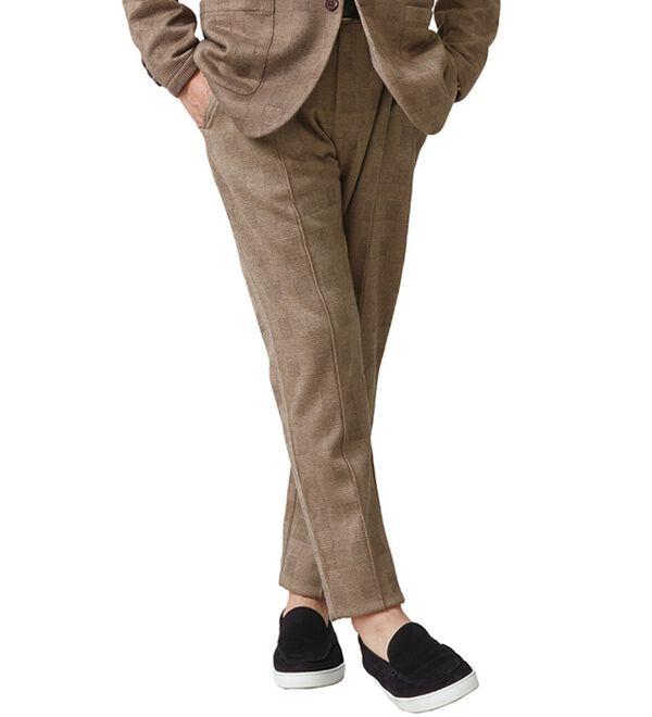 「お洒落に決まるウール調スラックス（メンズスラックス）」｜詳細画像